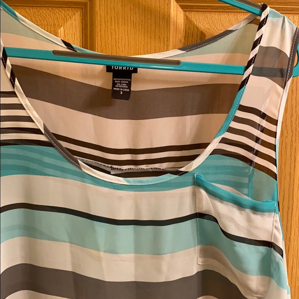 Striped Tank Top - Picture 2 of 3